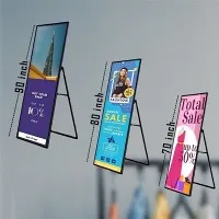 Bærbar digital plakat